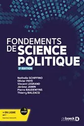 Book cover of Fondements de science politique (2nd ed.) by Nathalie Schiffino