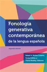 Book cover of Fonología generativa contemporánea de la lengua española by Unknown