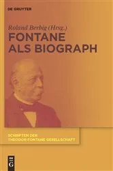 Book cover of Fontane als Biograph by Roland Berbig