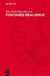 Book cover of Fontanes Realismus by Unknown