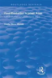 Book cover of Food Production in Urban Areas by Kwaku Obosu-Mensah