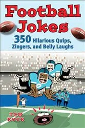 Book cover of Football Jokes by Tom Rock