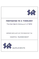 Book cover of Footnotes to a Theology by Unknown