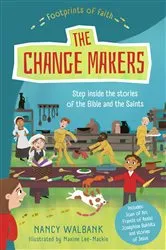 Book cover of Footprints of Faith: The Changemakers by Nancy Walbank