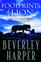 Book cover of Footprints of Lion by Beverley Harper