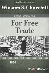 Book cover of For Free Trade by Winston S. Churchill