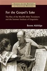 Book cover of For the Gospel's Sake by Boone Aldridge