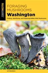 Book cover of Foraging Mushrooms Washington by Jim Meuninck