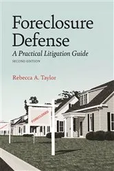 Book cover of Foreclosure Defense by Rebecca Ann Taylor