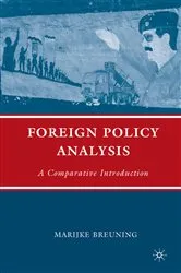 Book cover of Foreign Policy Analysis by M. Breuning