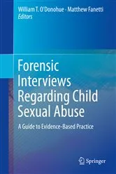 Book cover of Forensic Interviews Regarding Child Sexual Abuse by William T. O'Donohue