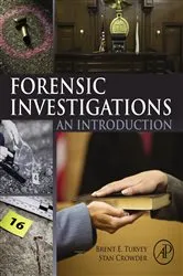 Book cover of Forensic Investigations by Brent E. Turvey