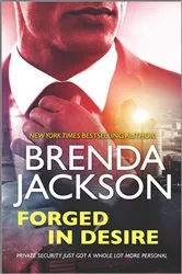 Book cover of Forged in Desire by Brenda Jackson