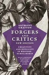 Book cover of Forgers and Critics, New Edition by Anthony Grafton