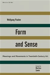 Book cover of Form and Sense by Wolfgang Paalen