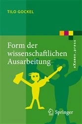 Book cover of Form der wissenschaftlichen Ausarbeitung by Tilo Gockel
