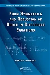 Book cover of Form Symmetries and Reduction of Order in Difference Equations by Hassan Sedaghat