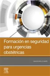 Book cover of Formación en seguridad para urgencias obstétricas by Giancarlo Mari