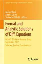 Book cover of Formal and Analytic Solutions of Diff. Equations by Galina Filipuk