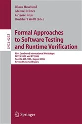 Book cover of Formal Approaches to Software Testing and Runtime Verification by Klaus Havelund