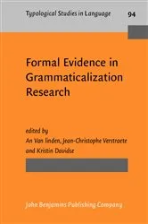 Book cover of Formal Evidence in Grammaticalization Research by Unknown
