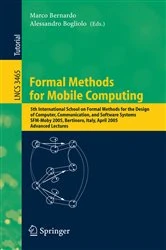 Book cover of Formal Methods for Mobile Computing by Marco Bernardo