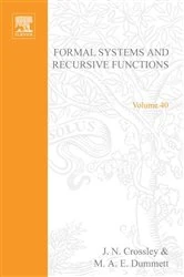 Book cover of Formal Systems and Recursive Functions by Lev D. Beklemishev
