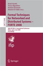 Book cover of Formal Techniques for Networked and Distributed Systems – FORTE 2008 by Kenji Suzuki