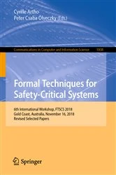 Book cover of Formal Techniques for Safety-Critical Systems by Cyrille Artho