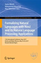Book cover of Formalizing Natural Languages with NooJ and Its Natural Language Processing Applications by Samir Mbarki