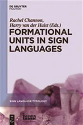 Book cover of Formational Units in Sign Languages by Unknown