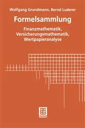 Book cover of Formelsammlung by Wolfgang Grundmann