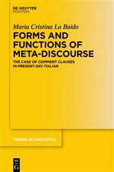Book cover of Forms and Functions of Meta-Discourse by Unknown