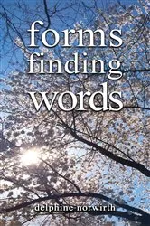 Book cover of forms finding words by delphine norwirth