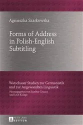 Book cover of Forms of Address in Polish-English Subtitling by Unknown