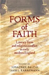 Book cover of Forms of faith by Jonathan Baldo