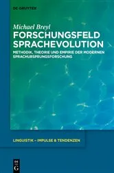 Book cover of Forschungsfeld Sprachevolution by Michael Breyl