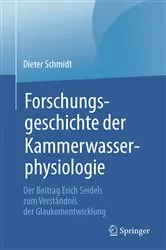 Book cover of Forschungsgeschichte der Kammerwasserphysiologie by Dieter Schmidt