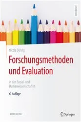 Book cover of Forschungsmethoden und Evaluation in den Sozial- und Humanwissenschaften (6th ed.) by Nicola Döring
