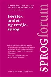 Book cover of Forste-, andet- og tredjesprog by Anne Holmen