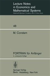 Book cover of FORTRAN für Anfänger (2nd ed.) by Martin Constam