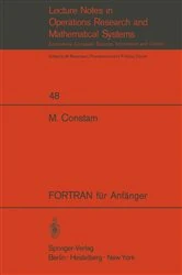 Book cover of FORTRAN für Anfänger by Martin Constam
