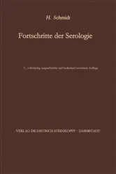 Book cover of Fortschritte der Serologie (2nd ed.) by Hans Schmidt