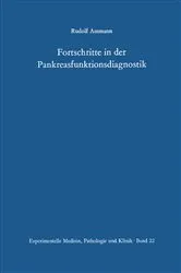 Book cover of Fortschritte in der Pankreasfunktionsdiagnostik by R. Ammann