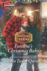 Book cover of Fortune's Christmas Baby by Tara Taylor Quinn