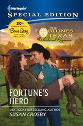 Book cover of Fortune's Hero by Susan Crosby