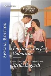 Book cover of Fortune's Perfect Valentine by Stella Bagwell