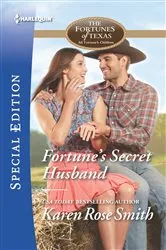 Book cover of Fortune's Secret Husband by Karen Rose Smith