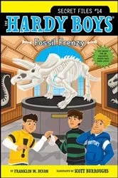 Book cover of Fossil Frenzy by Franklin W. Dixon