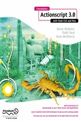 Book cover of Foundation ActionScript 3.0 with Flash CS3 and Flex by Sean McSharry